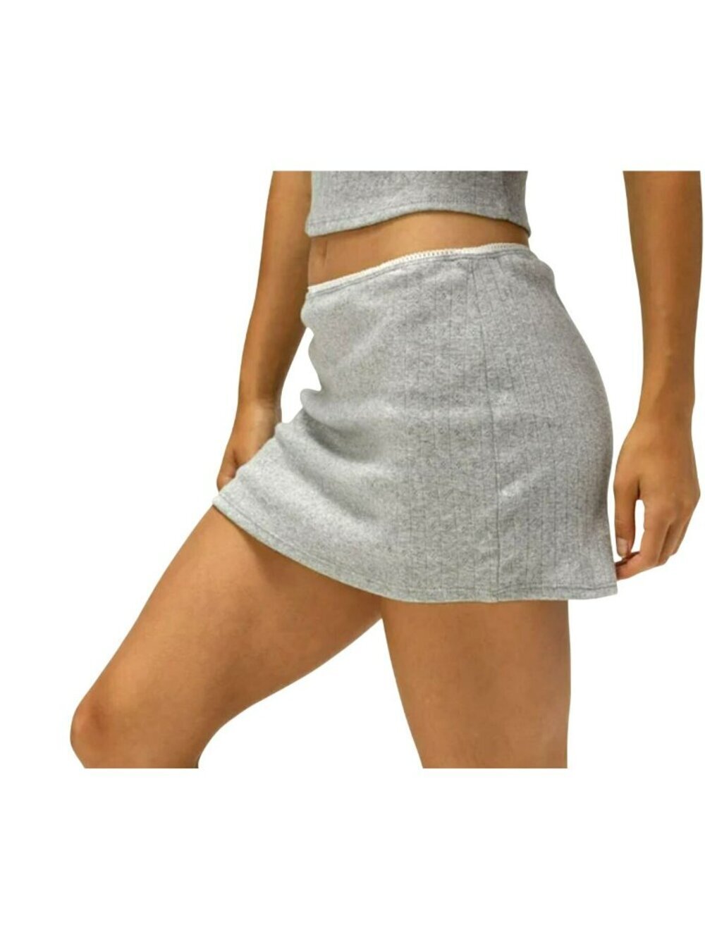 Tillys Full Tilt Cotton Knit Pointelle Skort New